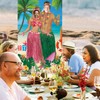 XZEIT Luau Party Decoration Hawaii Photo Backdrop, Party Decoration Hawaii