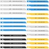 24PCS Jigsaw Blades Set High Carbon Steel Assorted Saw Blades