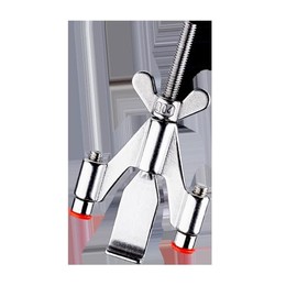 Portable Door Lock Home Security Hotel Door Locks (Silver Wing)