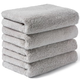 AIFY Big Face Towel, Antibacterial, Odor Resistant, Thick, Fluffy, Fast Moisture Absorption, Gentle on Hair & Skin, Lightweight, Quick Drying, Durable, For Babies, Beauty Parlors, Won’t Shed Fibers,