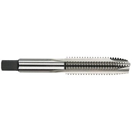 Morse Cutting Tools 38504 Metric Spiral Point Plug Taps, High-Speed Steel, Bright Finish, Plug Style, D4 Pitch Diameter Limit, 2 Flutes, M4 x 0.70 Size