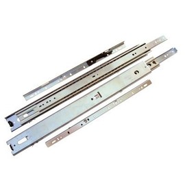 Kv 6500 Series Full Extension Precision Ball Bearing Slides With 1" Overtravel 22" 125# Class (Set)