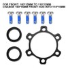 Dilwe Bike Hub Conversion Adapter, 1 Piece Alloy Front Rear