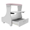 Pedicure Foot Rest,Beauty Salon Nail Or Foot Bath Spa Portable