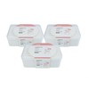 Soft Non-Woven Cotton Pads (150 Sheets) - 3 Pack Makeup