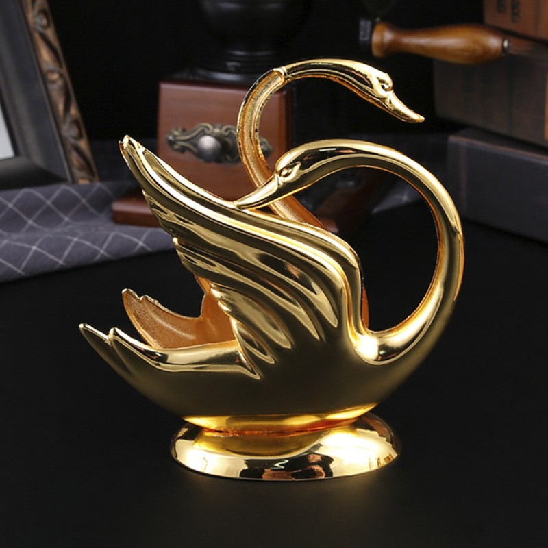 Napkin Holder Golden Metal Standing Napkin Holder Decorative Elegant Table