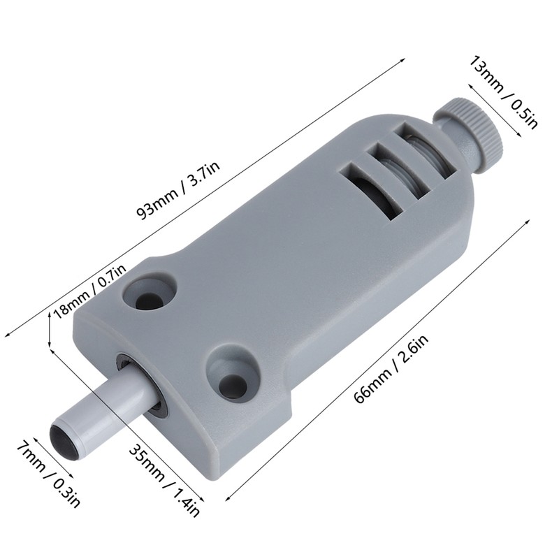 10Pcs Cabinet Door Buffer Heavy‑Duty Adjustable Damping Bumper Reinforced Silencer