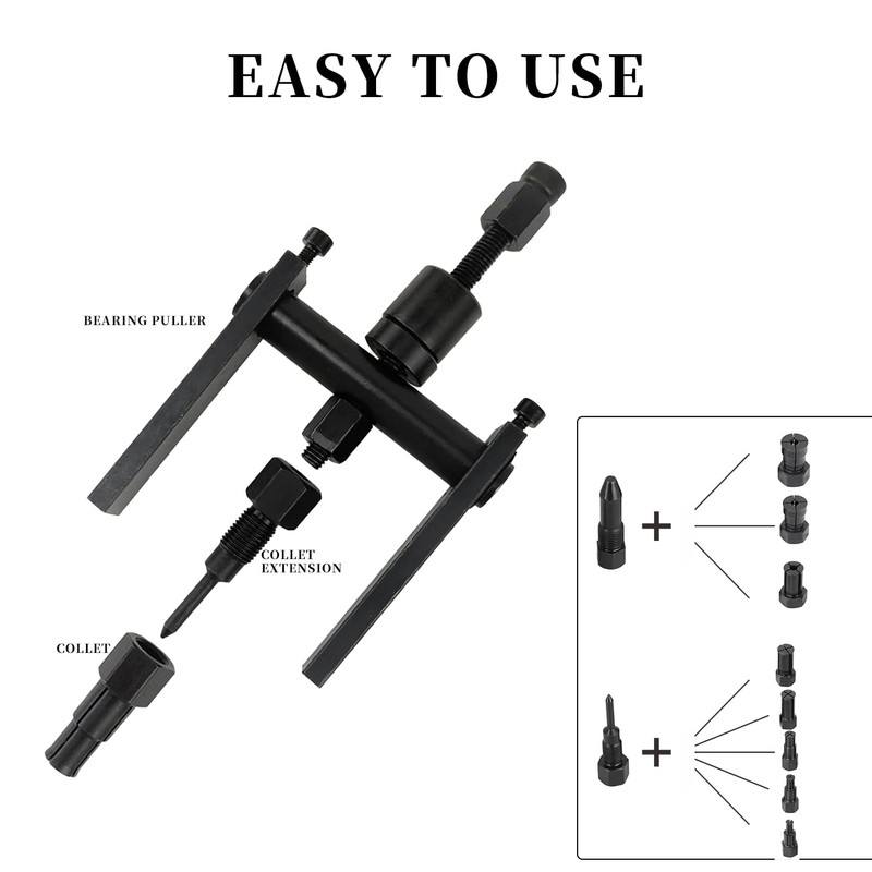 12pcs Blind Hole Bearing Puller Set Internal Bearing Extractor Puller