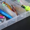 11pcs Fishing Lure Kit Mini Plastic Metal Soft Shrimp Hard