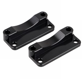 Unbranded 21" Black Aluminum Front Fender Relocator Kit For Harley Electra Glide Road King