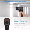 Mestek Infrared thermometer temperature Meter with K Probe