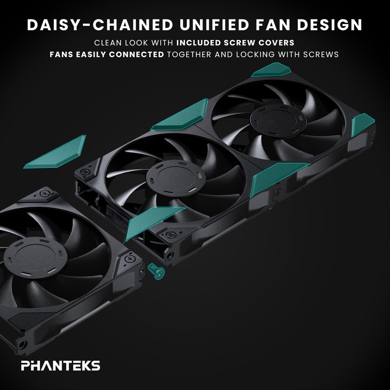 Phanteks M25-140 Gen2 Daisy Chain Single Fan Frame 140mm PWM