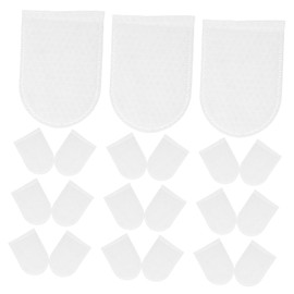 WOONEKY 120pcs Reusable Makeup Remover Pads for Face Texture Soft Cotton Rounds for Gentle Removal and Oral Cleaning