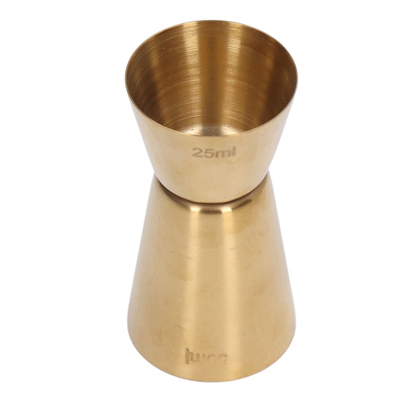 Double Head Cocktail Jigger Stainless Steel Gold Wine Jigger Bar