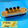 6" Titanic Bath Boat And Pool Toy, Titanic Model Titanic