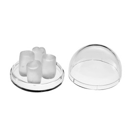 Aqua Sphere Aquasphere Hypoallergenic Silicone Ear Plugs - Moldable for Customized Fit and Ultimate Comfort | Unisex Adult and Children, Pack of 4 Ear Plugs, Transparent