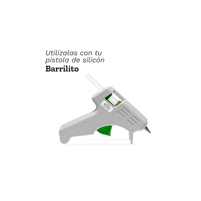 Barrilito Barras de silicón, 7mm x 20cm BS720