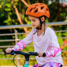 Atphfety Kids Bike Helmet,2 Sizes Adjustable for Youth Child Boys & Girls Ages 3-5-8-14,Ventilation and Multi-Sport for Bicycle Skate