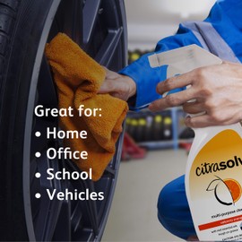 Citra Solv Natural Multi Purpose Spray Cleaner, Valencia Orange, 22 Ounce (Pack of 3)