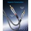 BlueRigger RCA Cable, 2M (2RCA Male to 2RCA Stereo Audio