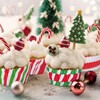 JarThenaAMCS 450Pcs Christmas Candy Cupcake Liners Xmas Candy Peppermint Pattern