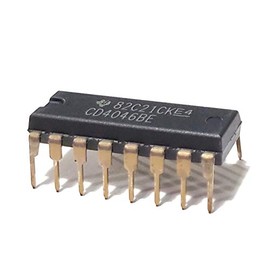 Juried Engineering CD4046BE CD4046B CD4046 CMOS Micropower Phase-Locked Loop Breadboard-Friendly IC DIP-16 (Pack of 10)