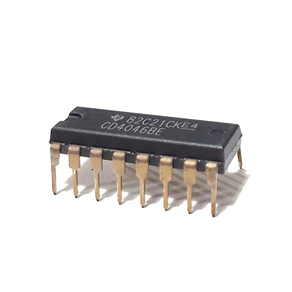 Juried Engineering CD4046BE CD4046B CD4046 CMOS Micropower Phase-Locked Loop Breadboard-Friendly