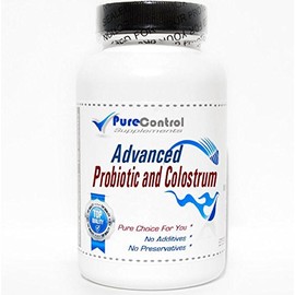 Advanced Probiotic and Colostrum // 100 Capsules // Pure // by PureControl Supplements