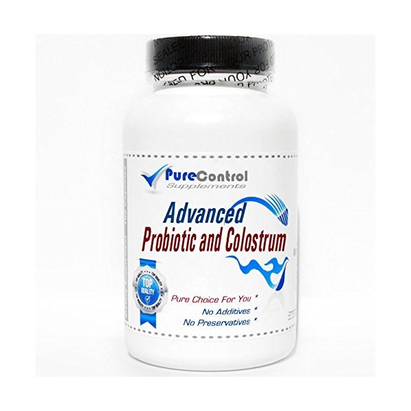 Advanced Probiotic and Colostrum // 100 Capsules // Pure //