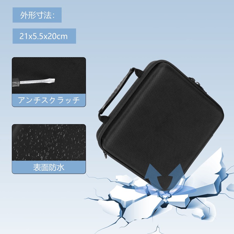 Khanka Compatible Storage Case for DJI Osmo Mobile 6 Gimbal