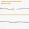 KOMIGAN 4 Pack 5 Meter (16.4ft) 2-PIN Dupont Terminal Male