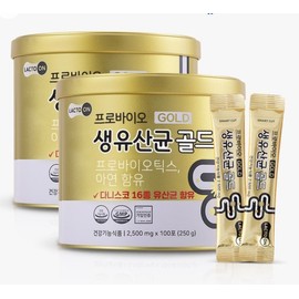 Seoul Pharmacist Credit Union Probio Live Lactobacillus Gold 2.5g 100 sachets 2 sets / 서울약사신협 프로바이오 생유산균 골드 2.5g 100포 2세트