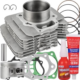 TWOM Top End Rebuild Kit Cylinder Piston for 2005-2011 Honda TRX500 Foreman 4X4 ES S