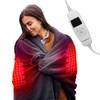 Aheata Heated Throw Blanket with Digital Controller – Winter Essential