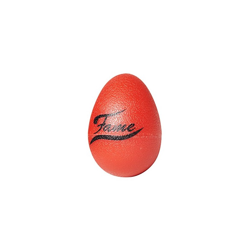 Fame Egg Shaker, Red, Compact Plastic, Harmonic Sound, Ideal for