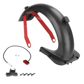 Lveofielygi Juego de guardabarros trasero compatible con Segway Ninebot Max G30 scooter eléctrico, soporte de guardabarros rojo, accesorios de reparación para scooter
