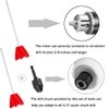 Haskoss Paint Mixer & Epoxy Mixer Attachment with 1/4inch Hex