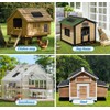 Hcirtnawi Solar Fan for Chicken Coop, 20W Solar Powered Fans