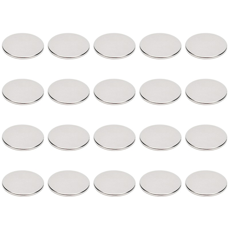 20 Pcs Round Neodymium Magnet Strong Magnetism Heavy Duty Multifunctional