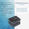 HDMI Audio Extractor 4K 30Hz 1080P 60Hz SPDIF + RCA