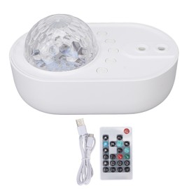 Night Light Projector 10 Light Color Mode Brightness Adjustable Music Star Sky Projection Lamp Gift