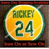 Rickey Henderson Patch # 14 Memorial Patch Athletics A's Sacramento
