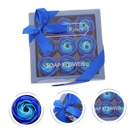 FOMIYES Soap Flower for Valentine's Day Handmade Romantic Rose Scented Soap for Birthdays Weddings and Anniversaries Decorative Floral Arrangement