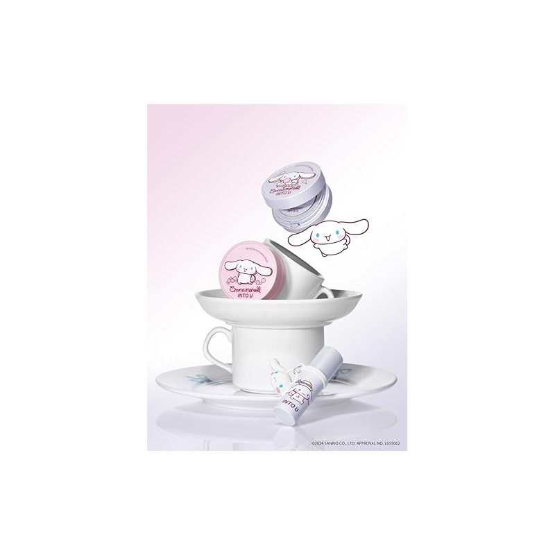 INTO U x "Cinnamorol" and "Pompompurin" Collaboration] Furry Cushion Blush