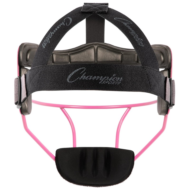 Champion Sports Fielder's Face Mask Softball Fielder's Face Mask, Pink,