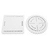 2Pcs Kumihimo Disc Set - Round and Braiding Disks for