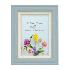 VANJOH 106911 V Mini Frame, Raffine, Blue, L-format Half Size, Compatible Size: 2.5 x 3.5 inches (64 x 89 mm)