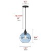 Aiwen Modern Kitchen Island Pendant Light Fixtures 7.8 inch Hand