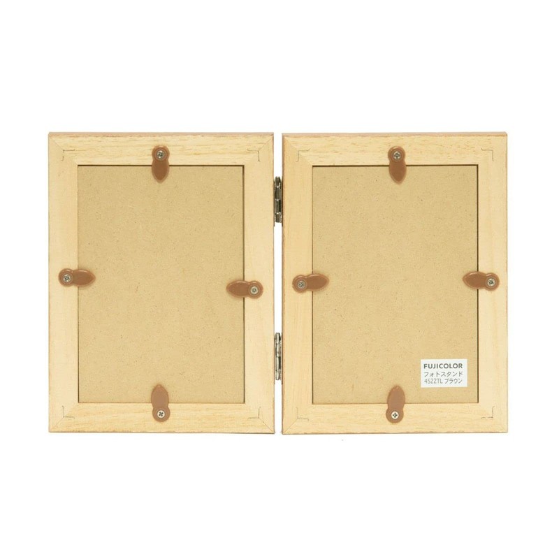 Fuji Color 4522TL Photo Frame, Wooden, Large Size x 2