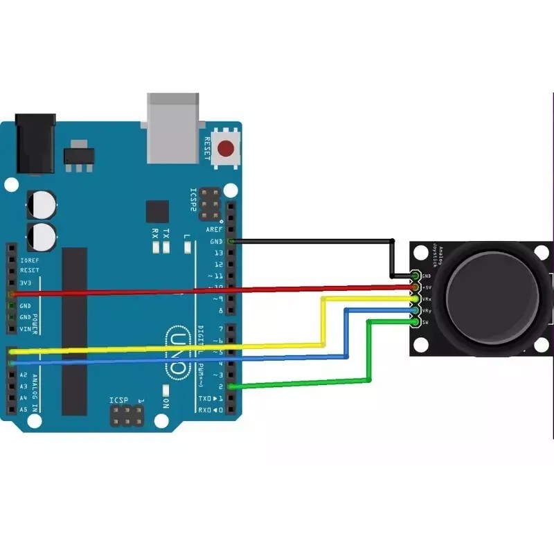 Unbranded Dual-Axis XY Joystick Game Controller Sensor Module for Arduino